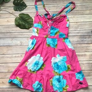 🌹Abercrombie & Fitch Vintage Pin Up Floral Sundress M